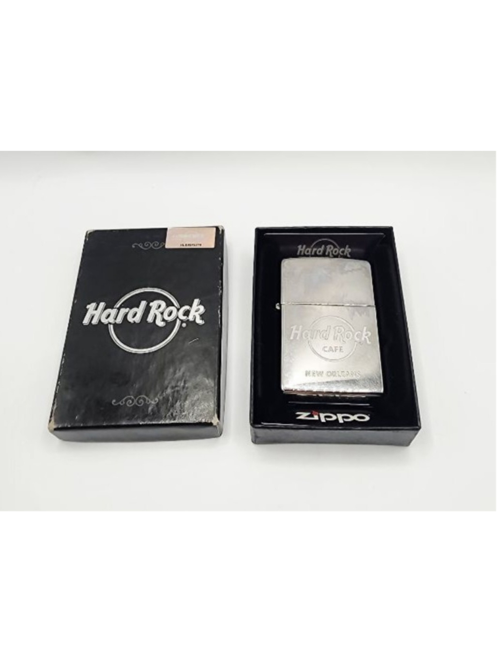 Zippo Hard Rock Cafe New Orleans Silver Lighter